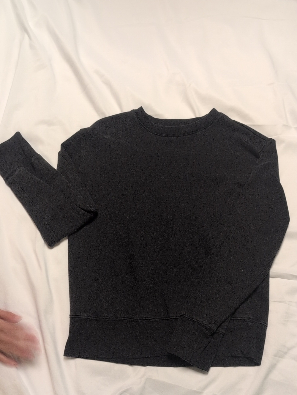 Athletic Works Black Crewneck Kids Sweater